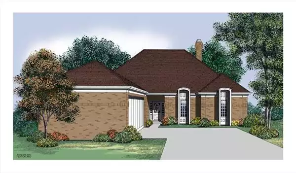 image of cottage house plan 6862